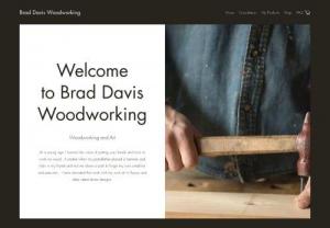 Brad Davis Woodworking - Build home made rustic furniture, epoxy cutting boards, and custom pieces of art.