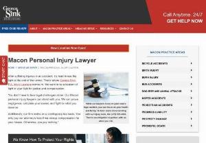 George Sink, P.A. Injury Lawyers - People come first with us. My personal injury law firm is truly client-oriented and we take a great deal of pride in caring for and helping injured people in South Carolina and Georgia. We will provide our very best services to you, your friends and family members if any injured person ever needs our help. We have helped over 40,000 injured people and are grateful for the opportunity to continue serving injured people.