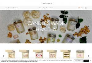 Urban Scents - Urban Scents was created with one goal in mind: To make healthy candles that actually smell good. All candles are hand-crafted using only soy wax and 100% pure essential oils. No harmful ingredients or toxins needed! Health and wellness is our number one priority at Urban Scents. We are committed to our customers and want to make each customer experience a great one.