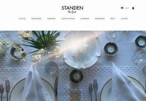 Standen New York - Fabulous Vintage  finds for your tabletop, Staffordshire Wedgwood Spode  Royal Worcester dinnerware , Madeira Hand Embroidered linens, 1930\'s glassware, Murano and accessories all put together in inspiring Tablescapes
