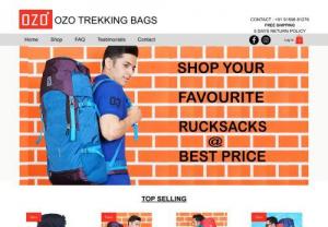 RESIDENT APPARELS - OZO TREKKING BAGS was founded with one goal in mind: providing a high-quality, smart, reliable and long durable trekking, travel backpacks for people at an affordable cost. Our passion for excellence has driven us from the beginning, and continues to drive us into the future. We know that every product counts, and strive to make the entire shopping experience as rewarding as possible. Check it out for yourself!