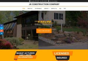 JK Construction Company - Business Address: Annapolis, MD, 21403
Phone: (443) 256-6633
Construction Company, Construction Service, Home Construction Service, Home Addition Contractor, Home Construction Company