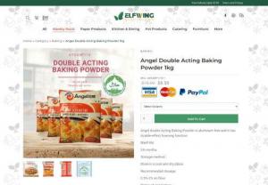 Double Acting Baking Powder Australia - Buy Angel double Acting Baking Powder at crazy cheap price at ELF Wing Discount Warehouse. For pricing, delivery & other information visit our website now!