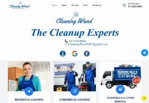 Cleaning Wand NYC - We are your local, go-to cleaning service! Our services are available weekly, every other week, monthly or one-time. On every visit, your Cleaning Wand team dust, vacuums, washes and sanitizes each room. Using our equipment and specially formulated products, they clean from left to right, top to bottom, so no detail is overlooked.

​

Keeping our team safe along with our clients is the most important thing at Cleaning Wand NYC. We clean and sanitize your home/offices using products...