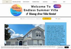 Endless Summer Villa - Whole House Villa Rental, pool/spa. Private 4 bedroom 4 bathroom 2300sq ft. Close to Disney area, prices starting at $119 per night!