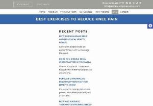 Best Exercises to Reduce Knee Pain - Advanced Spine Centre to get a customized rehabilitation program for your knee complaint. Check out our website, explore the services, and schedule an appointment with one of our Physiotherapist today at 416.440.2999.