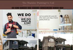 The Machine Painting Co - We are a spray painting company based in Nairobi,kenya and we specialize in spray painting Interior and exterior houses,offices,buildings,warehouses and factory