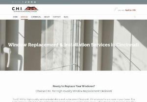 Window Installation & Replacement services in Cincinnati - Need to new windows Installation during a home renovation. We brings you the products on the market. Our experienced window installers work on all types of residential & Commercial projects in Cincinnati.