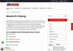 Reliable and Affordable Movers in Coburg VIC - CBD Movers is one of the most trustworthy moving and packing companies in Australia. Our professional movers in Coburg offers end to end shifting and relocation service at a reasonable price. Call us at 1300 223 668 and for more service options visit our website now!