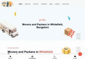 Movers and Packers in Whitefield - Relocate your house or office to any location in Bangalore ? and looking service for Movers and Packers in Whitefield who will take care of your valuable goods with love, then sainik packers and movers  is the best option whom you can keep your trust on.

sainik packers and movers  is a valuable service provider for Movers and Packers in Whitefield Our professionals and skilled movers and packers team will pack your valuable furniture or goods with love and care also properly load them