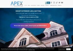 Apex Impressions Ltd. - Smart LED lighting systems for your home with cloud control: provides architectural accents and holiday lights. Installing in GTA