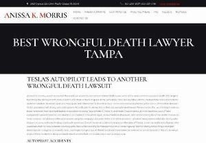 Personal Injury Lawsuit - Anissa K Morris - For more information about filing a wrongful death attorney wesley chapel claim or to acquire the services of one of the personal injury lawsuit in all of Florida, contact Anissa k. Morris, esq. today