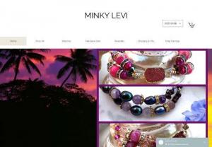 Minky Levi - Discover our Handcrafted Artisan Jewellery at Minky Levi, made from freshwater pearls and semi-precious gemstones. Limited edition, stylish and original designs. Browse a huge array of products in our online store. Bracelets Necklace sets Chandelier Earrings/ Men\'s Collection Drop Earrings. Free Shipping. 30 day returns. Free gift wrapping service. Shop Now!