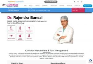 Flowcare Intervention and Pain Clinic - Flowcare Intervention & Pain Clinic Provide Non-Surgical Pain Treatment, Fibroids Treatments, Varicose veins Treatment, Peripheral Arterial Disease Treatment, Uterine Adenomyosis Treatment. Dr. Rajendra Bansal is the Best Radiology Doctor in Jaipur.