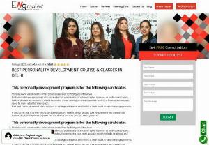 BEST PERSONALITY DEVELOPMENT COURSE & CLASSES IN DELHI - This personality development program is for the following candidates
Students who are about to enter professional lives by facing job interviews.
Professionals (any age group) who seek a better personality to achieve higher business or professional goals.
Ladies who are homemakers would be brides, those moving to a more upscale society in India or abroad and need to make a better impression.
Kids and Teens who need some support in adding confidence and finish to their social or creative...