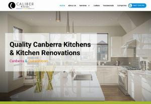 Caliber Kitchens & Joinery - The best choice for kitchen renovations & new kitchen builds in Canberra, ACT.