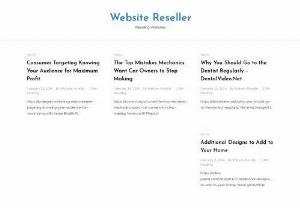 Website Reseller - A website reseller is someone who offers website development and hosting. Usually a website reseller owns a site that offers other services or products. Website development is just one of his many products or services. He does not develop the sites but instead gets them from a website development company and simply resells them through website reseller package or website reseller program.