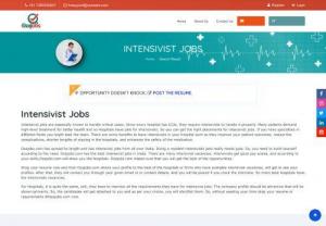 Ozajobs: Best Jobs for Intensivist Vacancy Jobs In India - Jobs for Intesivists are Available on Ozajobs, India's Healthcare job search engine. Everyday Intesivist Jobs are published. If you are in search of Intesivist Jobs in India then you are at the right place.