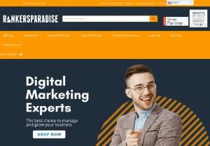 Rankers Paradise Professional SEO Agency and Consulting Services - Rankers Paradise is a professional SEO agency offering the best consulting services for marketing your large or small business online.