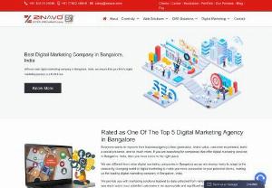 Best Website Design and Development Company - Zinavo is a leading website designing and web development company in Bangalore, India. We provide a wide range of creative and technical web solutions including web design, web development, website hosting, digital marketing ( SEO / SEM / SMO / Lead Generation / Branding / YouTube SEO ) services.