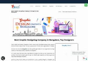 Best Graphic Designing Company in Bangalore - GSearch is the Best Graphics Designing Company in Bangalore, 
based on creative concepts, professionalism and Graphics Designers dedicated services. Call us