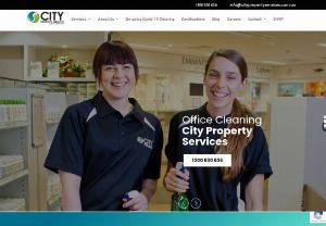 Cleaning Brisbane - Certified Commercial Cleaning in Brisbane | City Property Services