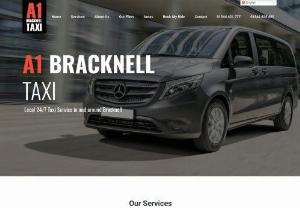 A1 Bracknell Taxi - A1 Bracknell Taxis is Berkshire\'s leading minicab service. We focus on customer service and aim to provide our customers with a swift response time having a large fleet of vehicles all fitted with GPS real-time tracking. As a result, we are able to provide our customers with accurate estimates on journey times and booking time-scales.