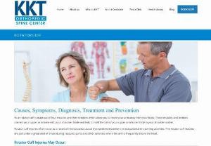 KKT Rotator Cuff Treatment Center - Do you have rotator cuff injury? Consult your nearest KKT clinic for an evidence-based Rotator Cuff treatment that addresses the underlying cause of pain.