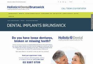 Dental Implants Melbourne | Holistic Dental Brunswick - Non Metal Dental Implants - Are you looking for Dental implants in Melbourne? Our leading dentists provide the highest quality dental Implant in Brunswick that improves your overall health and smile with confidence. Book an Appointment now!