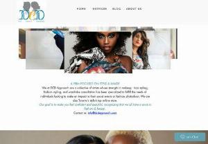 DCD Approach - Toronto's Stylish Chic online boutique providing fashion from size S-3X. DCD Approach also provides artists in make-up,  hair styling and fashion styling for social events,  photo shoots and weddings.