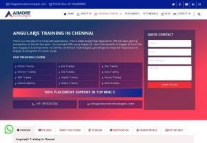 Angularjs Training Institute in Chennai - Learn the benefits of Angular JS from the best Angular JS training center in Chennai. At Aimore Technologies, you will get to know the importance of Angular JS along with its career scope.