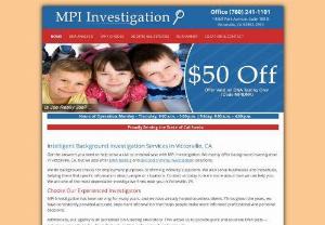 private investigator victorville ca - When it comes to finding the best DNA testing services provider in Victorville, CA, you have to contact MPI Investigation, We offer background investigation as well.