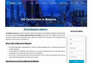 ISO Certification in Malaysia - Certivatic is the best consultant to provide ISO consultation and certifications. We support the organization to obtain certification. our expert will help you to get certified in an affordable way. We provide certification in Malaysia and all over the world