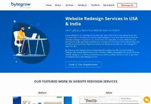 Best Website Redesign Company in the USA - A leading website designing and development company. We provide services in the whole world with a thick bunch of happy clients. We redesign all types of websites. Our team is like a family that works with their skills and provides the best results to our clients.