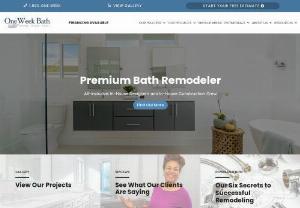 One Week Bath - Bathroom Remodeling Contractor - One Week Bath offers a rare, truly all-inclusive custom bathroom design & construction experience to turn your dream bathroom into reality.