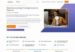 Machine Learning Certification in Chennai - Intellipaat has been serving machine learning enthusiasts from every corner of the city. You can be living in any locality in Madras, be it Thiruvanmiyur, Velachery, Anna Nagar, Madipakkam, Adyar, Medavakkam, Porur, K. K. Nagar, or anywhere. You can have full access to our online Machine Learning training in Chennai sitting at home or office 24/7.