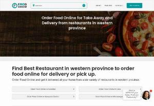 Find Best Restaurant in Western Province, Sri Lanka - Foodchow Provides All The Restaurants in Western Province with a complete online solution, win win business model, worldwide support, and managing multiple outlets with super admin functionality. Foodchow allows food business to manage their business with an Online Food Ordering System or at the convenience of Delivery Application in Western Province. Additionally, if you have a passion to Start An Online Business today and help other businesses around you to grow, today contact now...