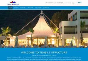Tensile Structure Manufacturer - Tensile Structures, a company manufacturing tensile fabric structure have recently been introduced in the Indian market it has created a niche for itself in a very short span of time. These structures are so fabulous and easy to install, it just beautiful and praiseworthy. There are unit varied ways that during which these structures will be installed; few of those are; covering trade honest stands, shows, exhibitions, circus tents, and awnings.