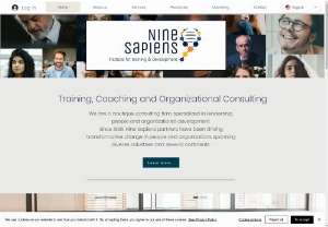 Nine Sapiens - We develop people who develop people. We train leaders, coaches, professionals in people development, and anyone interested in their own personal evolution. We deliver tools that work, because they are based in scientific findings from the last decade of research in behavioral biology. Our vocation is to help people thrive and become the best version of themselves.