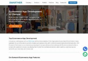Ecommerce app development company - Smarther offers Ecommerce app for business from the hands of experienced mobile application developers.