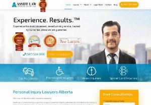 Assiff Law Office - Assiff Law is a Personal Injury Law Firm located in Edmonton, Alberta. We\'re dedicated and committed to the practice of personal injury litigation. If you or a loved one are injured in a car accident due to someone else\'s negligence, call us immediately. We employ the best injury lawyers in Alberta. || Address: 10612 124 St, #300, Edmonton, AB T5N 1S4, Canada || Phone: 587-524-3000