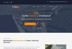  Charleston Gutter Cleaning Pros - Clean, Safe & Affordable - Clean Pro - Need a reliable gutter cleaning service in Charleston? Clean Pro Gutter Cleaning offers expert solutions to protect your home from water damage. Click for a free, no-obligation quote!
