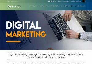 Digital Marketing course in Indore - Digital marketing training in Indore bestowed by Tech forest institute with certification and placement assistance. Want to learn digital marketing in Indore, join Tech forest now for a better and bright career