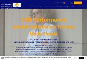 SSB Performance - SSB Performance provides mental performance training to athletic and business teams.  Our programs focus on helping your team reach peak performance by implementing simple tools meant to increase self-awareness, positive thinking, better habits, increased productivity and better performance!