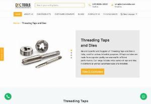 Threading Taps and Dies - \