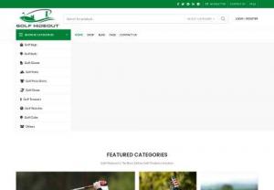 The best online golf shop on Golfhideout - Explore Golf Hide Out to shop a variety collection of golf clubs, apparel, and top-class equipment! Enhance your game with our professional golf experts.