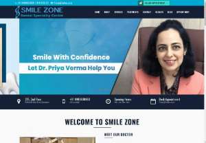 Dentist in Whitefield - At Smile Zone Dental Centre you will introduce yourself with one of the finest Dentist in Whitefield Dr Priya Verma specialized in diagnostic procedures, X-Ray procedures and aesthetic dental treatments using advanced technologies. If you need any dental service you may visit us.