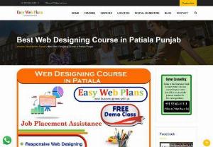 Website Design Course in Patiala - Website Design Course in Patiala is the best leading course handled by expert professionals. Join now and be an expert in web designing.