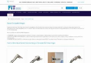 Soft Closing Hinges - Looking for quality soft close hinges from a reliable partner? Fit NZ are your NZ supplier for Salice hinges, designed and made in Italy. Wide range including special angles. Click here to see more.