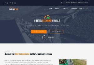 Clean Pro Gutter Cleaning Humble - For the best gutter cleaning, give us a call (281) 545-7650 , today!